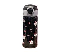 Picysa Fiole à Vide Thermique en Acier Inoxydable avec Couvercle Pop-up pour le Brassage du thé en Plein Air, Conception de Verrouillage Sécurisée pour les Voyages et le Bureau (300ML)