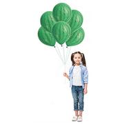 Picysa Kit de Ballons de Décoration de Fête Pastèque, qualité Supérieure, Amusant pour les Anniversaires d'été, les Fêtes Prénatales, 12 Pouces, en Latex, 6 Pièces (#5)