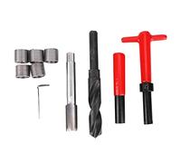 Picysa Kit de Réparation de Filetage M18x1,5 en Acier Inoxydable Durabilité | Insert haute résistance, Matériau résistant à l\'usure, Conversion rapide des trous filetés, Adapté aux pièces automobiles,