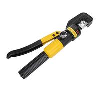 Picysa Pince Hydraulique, Outil de Sertissage Ergonomique de 6 Tonnes pour Projets de Bricolage avec 16 Moules dans un étui Portable, YQK-70