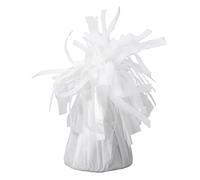 Picysa Poids Lourds pour Ballons en Aluminium, pour Décorations de Mariage et de Fête D'anniversaire, Supports Métalliques, Conception Robuste et Réutilisable, 6 Pièces (Blanche)