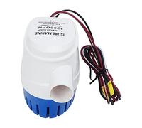 Picysa Pompe de Cale Submersible Automatique pour Bateau avec Interrupteur à Flotteur pour un Drainage Efficace de L'eau dans les Bateaux 12 V en Plastique 1x (1200GPH)