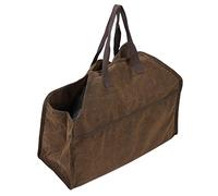 Picysa Sac Fourre-Tout de Stockage de Bois de Chauffage, Porte-bûches Portable et Durable pour Camping Barbecue, Longueur de 22,8 Pouces