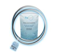 Piebert 39154 Lot de 2 joints 22 cm pour couvercle d'autocuiseur Silit Sicomatic® Gris, silicone, diamètre intérieur 22 cm, diamètre extérieur 24,5 cm pour 3 l, 4,5 l, 6,5 l, 8,5 l équivalent du