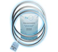 Piebert 39154 Lot de 3 joints de 22 cm pour couvercle d'autocuiseur Silit Sicomatic® Gris, silicone, diamètre intérieur 22 cm, diamètre extérieur 24,5 cm pour 3 l, 4,5 l, 6,5 l, 8,5 l équivalent du