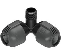 GARDENA "Raccord d''angle 25 mm x 20/27 (3/4) mâle, Connecteur"