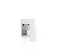 Pièce apparente pour boîtier encastré 1 voie Rapid-box Chrome - TRES 10627810