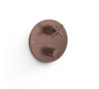 Pièce apparente pour boîtier encastré 2 voies Therm-box Volcanic - TRES 28325001VO