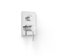 Pièce apparente pour boîtier encastré Rapid-box 2 voies Chrome - TRES 06228110