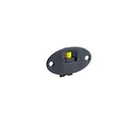 Pièce de coulissage à visser pour armoires à 2 portes rentrantes slide line 55 plus - Matériau : Plastique - Décor : Gris - Poids de porte par porte : 15 - 30 kg - HETTICH