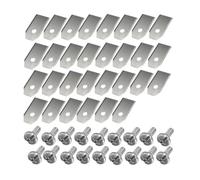 Pièce De Coupe-bordure De Rechange for Lames En Acier Inoxydable, Compatible Avec Husqvarna, Automower, Compatible Avec Gardena, Pièce D'outil De Réparation De Tondeuse À Gazon(30PCS Silver)