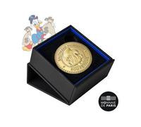 Pièce De Monnaie Sou Fétiche Picsou Disney - Monnaie De Paris Doré À L'or Fin