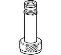 pièce de couplage Geberit 243068001 pour chasse d'eau hygiénique Geberit