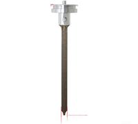 Pièce de rechange pour piston/pour outil à ongles FOR 180451/compatible avec DWFP12233/BT1855K/cloueuse/composant métallique pour réparation pneumatique/finition argentée