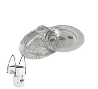 Pièce de rechange pour skimmer : panier filtrant en maille 8,8 x 5,8 x 7,4 pouces, extérieur intérieur en ABS, ensemble de couvercle inférieur | Adaptateur de tuyau de circulation d'eau pour act