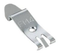 Pièce De Renforcement Hellermanntyton 181-55800 Clip Din 1 Pc(s)