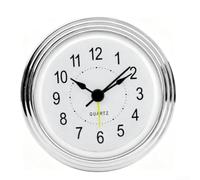 Pièce de réparation d'horloge arabe 78 mm pour cadran, pièce de réparation | Corps en plastique ABS robuste, finition métallique dorée, lentille résistante aux rayures, profondeur d'insertion de 30 mm