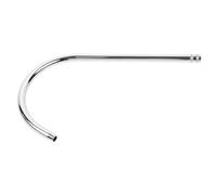Pièce de Robinet en Acier Inoxydable Cuisine Tube Coudé | Tuyau de Robinet en Métal, Tube Cuisine Argenté 21x13,5x1cm, Pompe Alimentaire Fontaine A Punch Plusieurs styles
