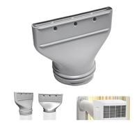 PIECE DETACHEE CLIMATISATION Adaptateur Plat pour Tuyau D'évacuation de Climatisation,coupleur pour tuyau d'évacuation climatiseur