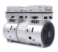 Pièce détachée pour compresseur - Tête de compresseur sans huile / tête de pompe - Puissance 750 W (1 CV) - Pression 8 bars - Débit 125 l/min - Niveau sonore 69 dB - Aluminium - Argent