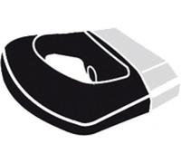 Pièce détachée Silit, poignée latérale pour autocuiseur Sicomatic econtrol 22cm, plastique, noir