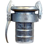 Pièce femelle galvanisée, DN 108 mm, 4" Embout de tuyau 100 mm - Original Perrot