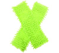 Pièces Chiffon Chenille 2 Nettoyage de Vert pour Balai-serpillière | Remplacement pour Balai Domestique, Absorption D’eau, Doux, Coin et Fenêtre
