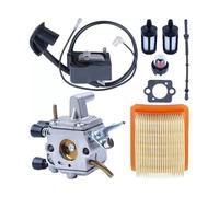 Pièces de Rechange Carburateur pour Bobine d'allumage Filtre à Carburant pour Ligne pour allumage pour Bougie pour Stihl FS200 250 300