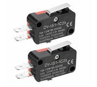 Pièces de rechange interrupteur fin course 10 pièces V-151-1C25 SPDT 1 NO NC court droit charnière levier bras limite Micro e-switch