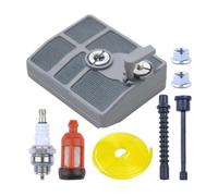 Pièces de rechange Kit de mise au point du filtre à Air for tronçonneuse 030 031 031AV 032 032AV 1113 120 1603, bouchon d'écrous de barre de commande de starter de filtre à Air