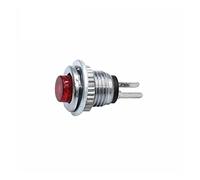 Pièces de rechange Micro interrupteur 10 pièces 2 broches bouton 8MM 0,5a 250V AC réinitialisation rond DS-101(5)