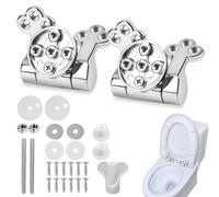 Pièces de rechange pour charnières de cuvette de toilette, kit de fixation