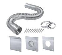 Pièces de rechange pour chauffage d'appoint - Design de ventilation | Kit d'admission d'air résistant à la chaleur pour cheminée, poêle à granulés, chauffage résidentiel, système de ventilation