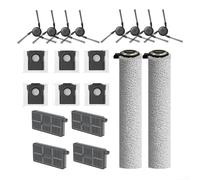 Pièces de rechange pour Dreame Aqua10 Ultra Roller complet, rouleaux de balai à haute absorption, brosses d'angle, sacs à poussière