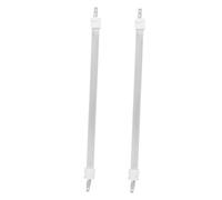Pièces de Rechange pour Radiateur Électrique 2 Pièces Quartz Blanc | Resistance Infrarouge, Tubes de Chauffage Électrique, Chaleur Uniforme, Remplacement Rapide, Céramique