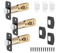 Pièces de rechange pour serrure de porte, lot de 3, réglables, longueur de 9,8 cm