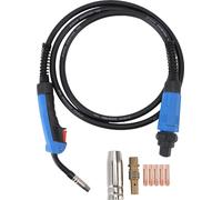 Pièces de rechange pour torches de soudage MIG200 MIG250 MIG205PRO MIG200FIT, buse de connexion Euro et pointes, câble de 10 pieds