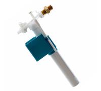 Pièces de rechange universelles Vanne de remplissage WC Valve 3/8 pouces/Robinet flotteur Convient pour réservoir de chasse d'eau en plastique et céramique