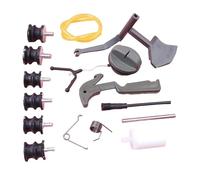 pièces de Tondeuse à Gazon Kit de Ressort de gâchette d'accélérateur et élément de Montage de Tampon AV for tronçonneuse 61 268 272. Pièce détachée : Filtre à Carburant, durite, Bouchon de réservoir.