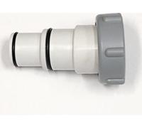 Intex Adaptateur A Ø 32/38 mm x 2" filetage intérieur, longueur : 9,20 cm.