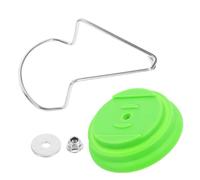 Pièces Détachées pour Coupe-bordures, Kit, PP Acier, Vert | Écrou, Rondelle, Cache de Base et Protection D’herbe, Installation Simplifiée, Large Compatibilité