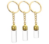 Pièces Porte-Clés Bouteille Mm, Mini Flacon Rechargeable | Design Ornemental et Élégant, Usage Présent ou Pendentif Paquet à Dos, Distributeur D’huile Essentielle