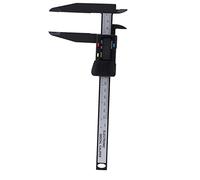 Pied à coulisse électronique numérique 150 mm / 300 mm, outil de mesure d'étriers avec outil de mesure à longue mâchoire, avec grand écran LCD, fonction d'arrêt automatique et pouces
