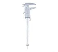 Pied à coulisse intérieur extérieur 15,2 cm pour bricolage | Grand écran LCD, arrêt automatique, corps en acier inoxydable, résolution de 0,01 mm, lecture facile