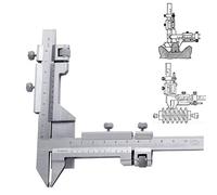 Pied à coulisse M1-26 Outils de mesure de jauge d'épaisseur de roue dentée