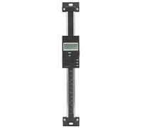 Pied à coulisse numérique vertical Vernier Lecture 0 150 mm 0,01 mm Règle linéaire Outil de mesure avec écran LCD pour tours fraiseuses Alliage d'aluminium Plastique