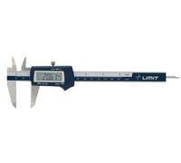 Pied à coulisse numérique en acier inoxydable 200x50 mm 0,01 mm / pouces avec vis de blocage pointes fines jauge de profondeur Limit CAD200CDH