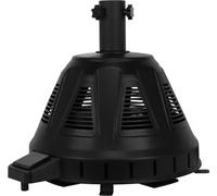 Pied chauffant de parasol "Colas" 1500W - Noir