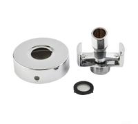 Pied coudé incurvé fabriqué en cuivre pour permettre le réglage de l'angle du tuyau d'admission dans les configurations de douche avec routage dépendant des coins