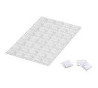 Pied d'appareil 3M SJ 5308 MPCB autocollant, carré transparent (Ø x h) 12.7 mm x 3.1 mm 40 pc(s)